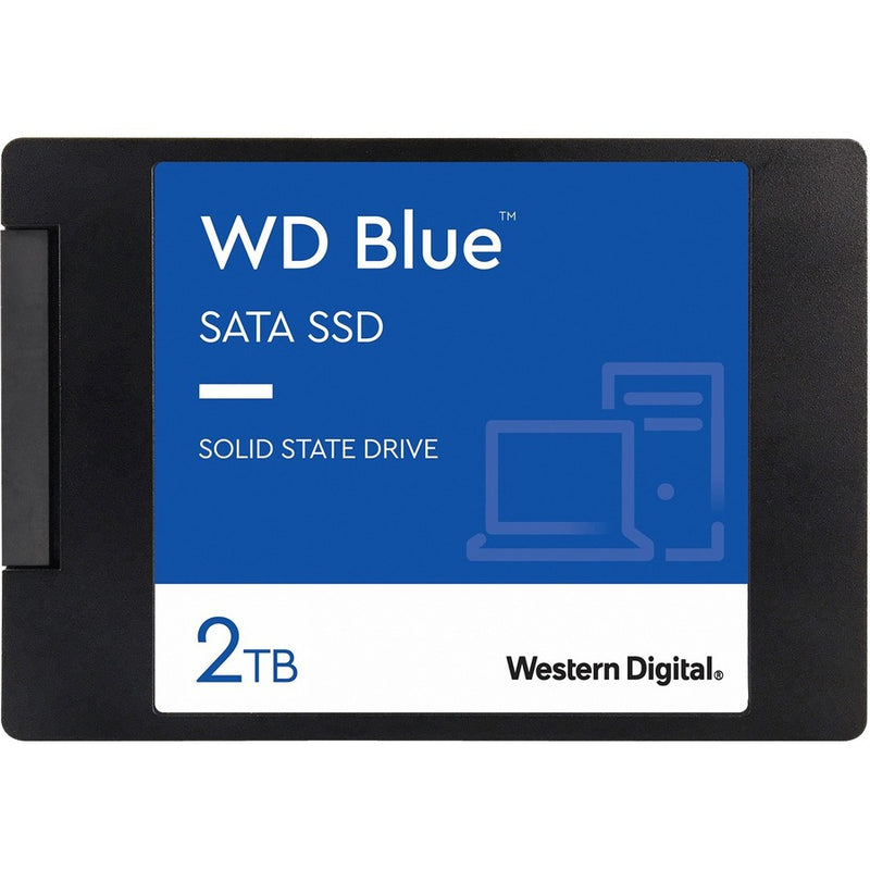 Western Digital WDS200T2B0A 2TB WD Blue 3D NAND SATA 6Gb/s SSD