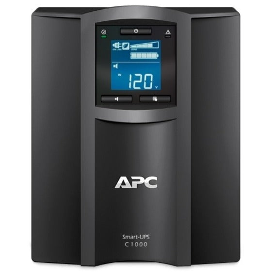 APC APC SMC1000C 1000VA 120V 8-Outlet NEMA 5-15R Smart-UPS with LCD Display and SmartConnect Port Default Title
