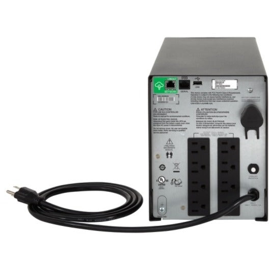 APC SMC1000C 1000VA 120V 8-Outlet NEMA 5-15R Smart-UPS with LCD Display and SmartConnect Port