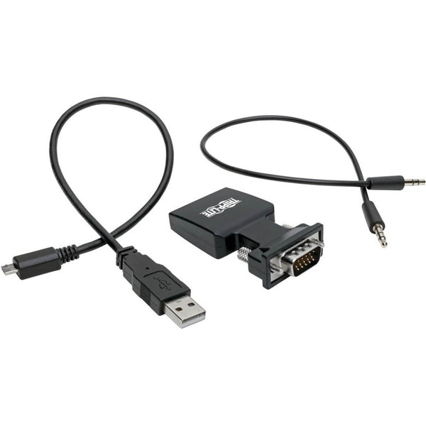 Tripp Lite Tripp Lite P131-000-A-DISP HDMI Female to VGA Male Active Adapter Video Converter with Audio Default Title
