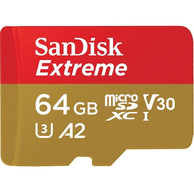 SanDisk SDSQXA2-064G-AN6MA 64GB Class 10 Extreme microSDXC UHS-I Memory Card