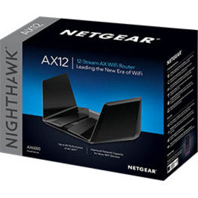 NETGEAR RAX120-100NAS Nighthawk AX12 12-Stream Wi-Fi 6 Router