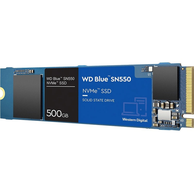 Western Digital WDS500G2B0C 500GB M.2 2280 WD Blue SN550 PCIe NVMe SSD