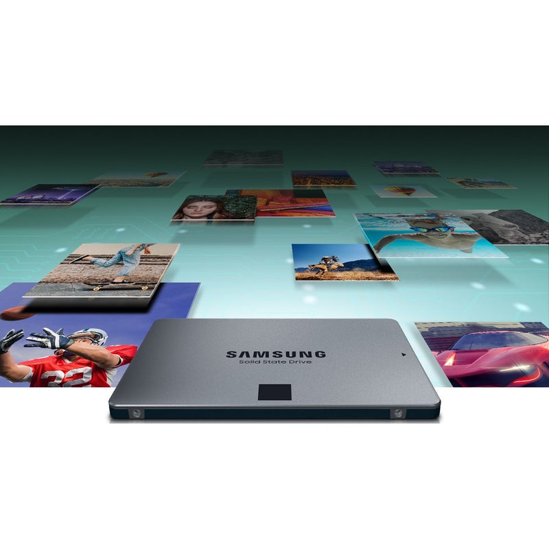 Samsung MZ-77Q2T0B/AM 2TB 2.5in 870 QVO SATA III Internal V-NAND SSD