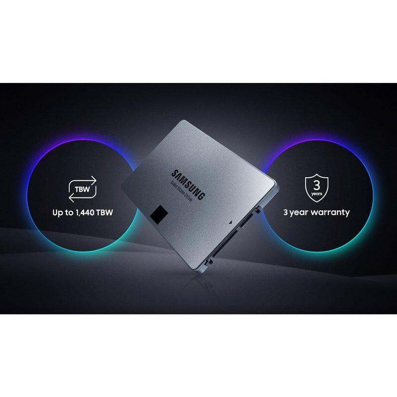 Samsung MZ-77Q4T0B/AM 4TB 2.5in 870 QVO SATA III Internal V-NAND SSD