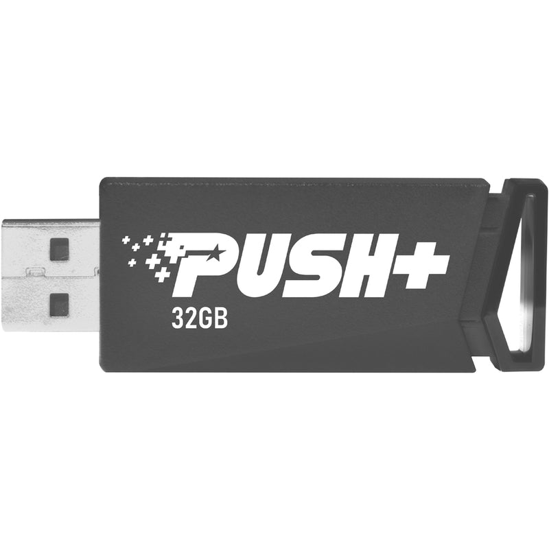 Patriot PSF128GPSHB32U Push+ 128GB USB 3.2 Gen 1 Flash Drive