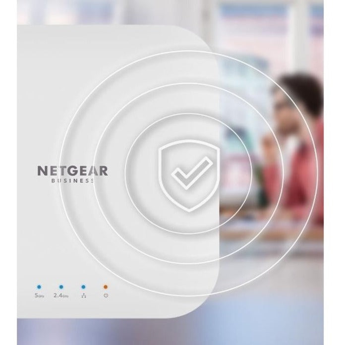NETGEAR WAX214-100NAS AX1800 Dual-Band 802.11ax WiFi 6 Wall / Ceiling PoE Powered Access Point