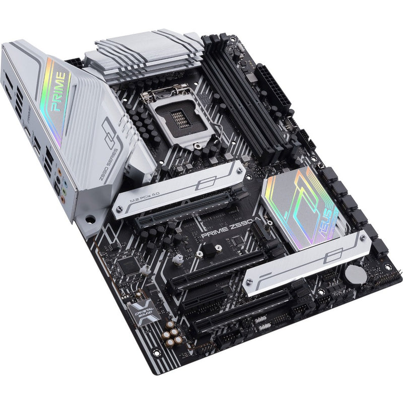 ASUS Prime Z590-A Intel Z590 LGA1200 ATX Desktop Motherboard with Aura Sync RGB Lighting