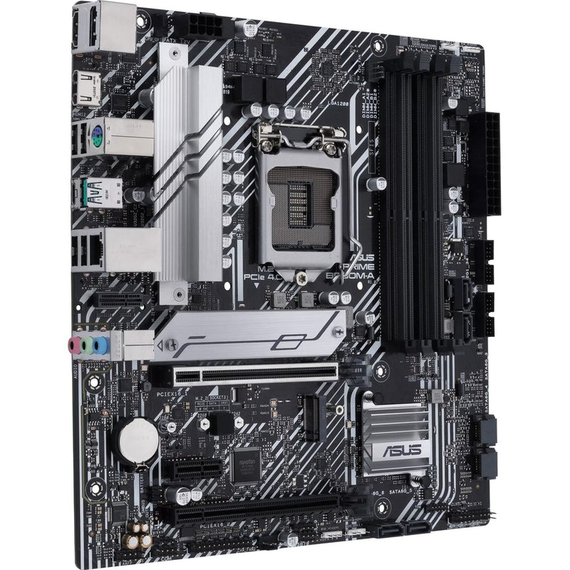 ASUS PRIME B560M-A Intel B560 LGA1200 mATX Motherboard with Aura Sync Addressable RGB