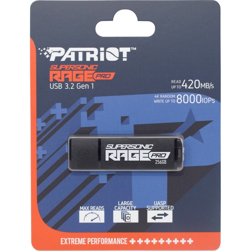 Patriot Memory PEF256GRGPB32U 256GB Supersonic Rage Pro USB 3.2 Flash Drive