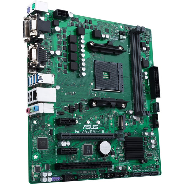 ASUS ASUS Pro A520M-C II/CSM AMD AM4 Ryzen Micro-ATX Pro Business Motherboard Default Title
