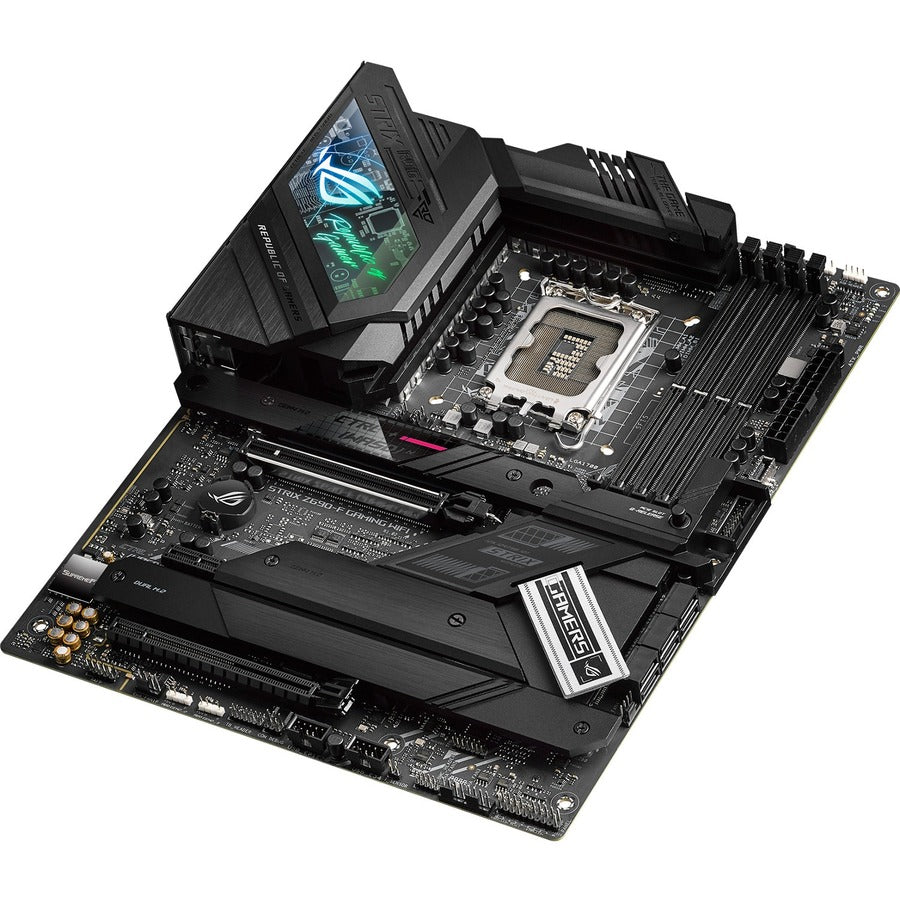 ASUS ROG STRIX Z690-F GAMING WIFI 6E Intel LGA1700 DDR5 ATX Motherboard  with Aura Sync RGB Lighting