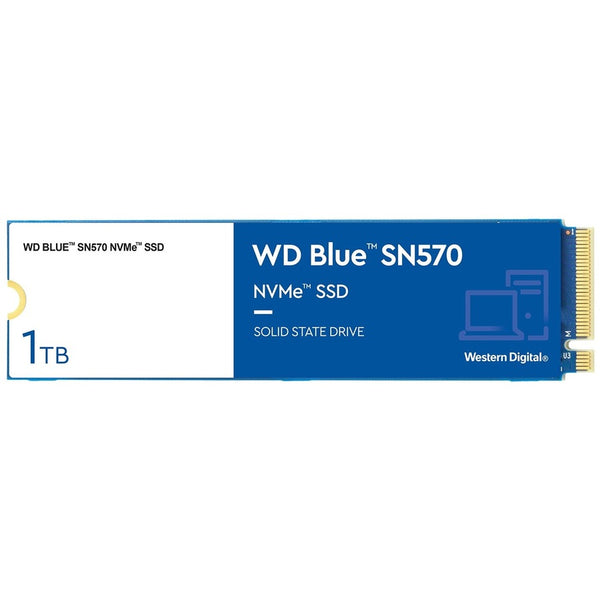 Western Digital Western Digital WDS100T3B0C 1TB M.2 2280 PCIe Gen3 x4 WD Blue SN570 NVMe SSD Default Title
