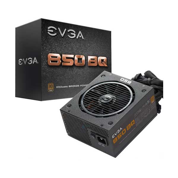 EVGA EVGA 110-BQ-0850-V1 850W 80 Plus Bronze Semi-Modular BQ Power Supply Default Title
