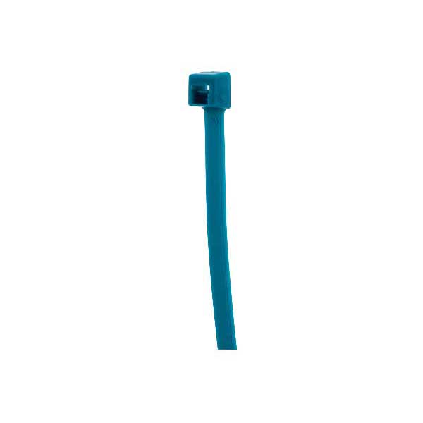 NSi Industries 1150-20 11" 50lb Fluorescent Blue Nylon Cable Zip Tie 100-Pack
