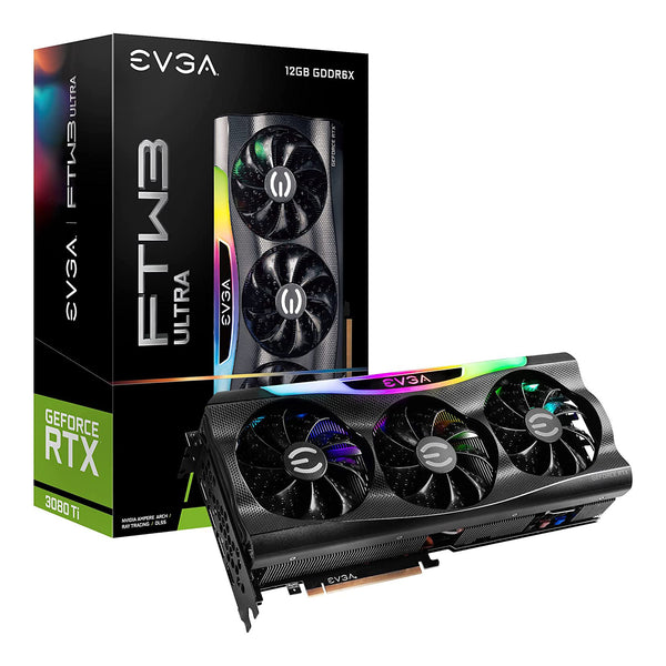 EVGA EVGA 12G-P5-3967-KR NVIDIA GeForce RTX 3080 Ti FTW3 Ultra Gaming Graphics Card with 12GB GDDR6X and iCX3 Cooling Default Title
