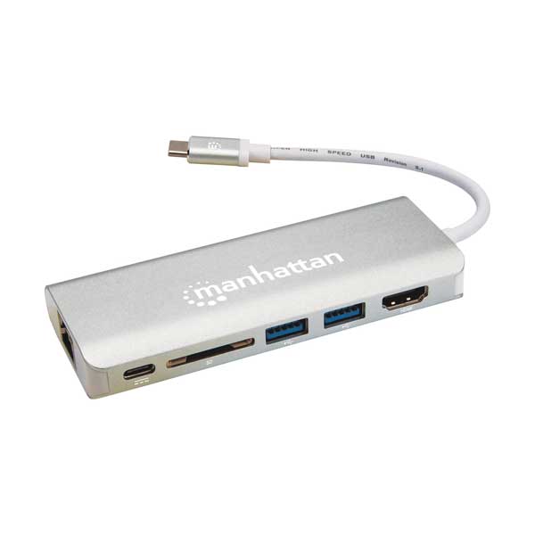 Manhattan Manhattan SuperSpeed USB-C Multiport Adapter Default Title
