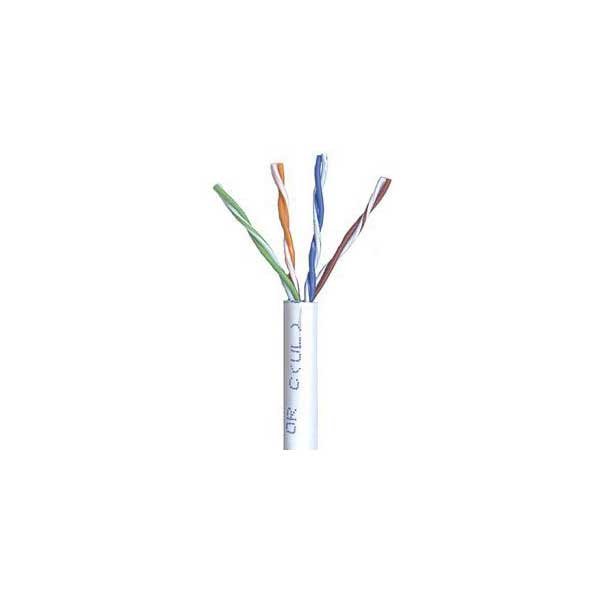 Belden Belden 1583A White Cat5e Riser (CMR) Cable, 24AWG, 4-Pair, 200MHz, Sold By The Foot Default Title
