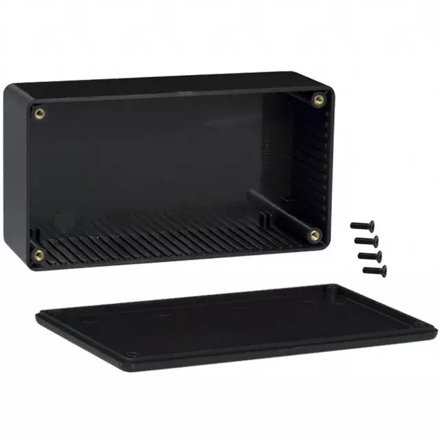 Black Multi-Purpose ABS Box, 5.9" x 3.2" x 1.8"