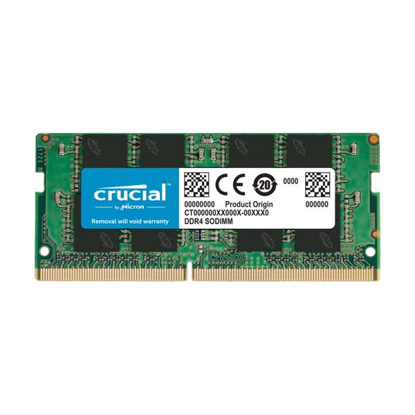 Crucial Crucial 16GDDR4SO-3200 16GB DDR4 3200MHz SODIMM Default Title
