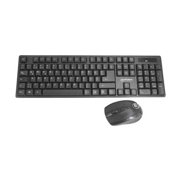 Manhattan Wireless Keyboard and Optical Mouse Combo