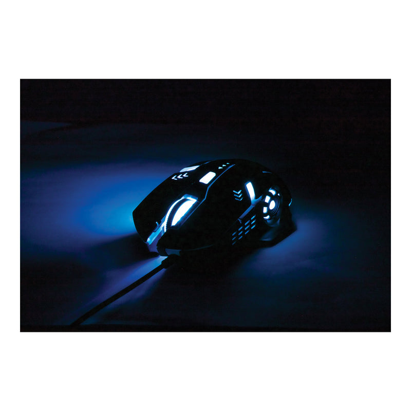 Manhattan 179256 RGB LED Wired Optical USB Gaming Mouse