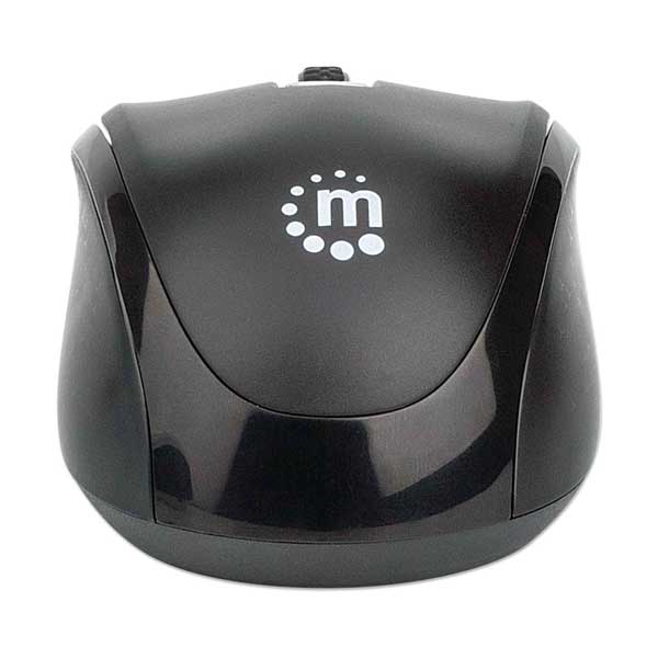 Manhattan 179478 Bluetooth / 2.4 GHz Wireless Dual-Mode Mouse with Three Buttons and Scroll Wheel