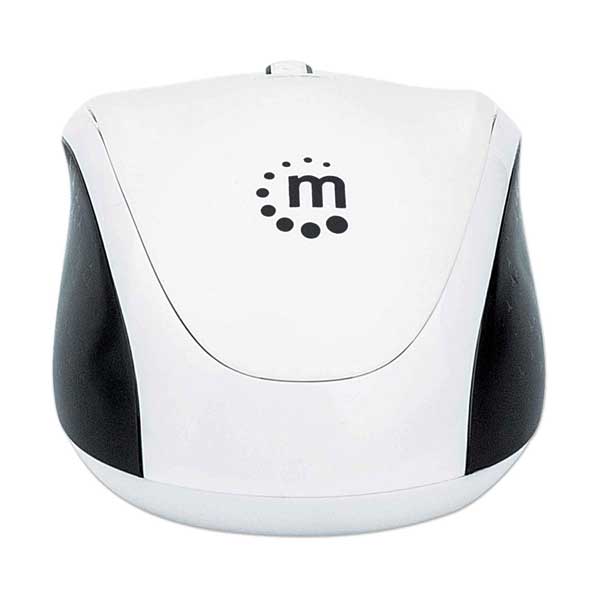 Manhattan 179645 Bluetooth / 2.4 GHz Wireless Dual-Mode Mouse with Three Buttons and Scroll Wheel