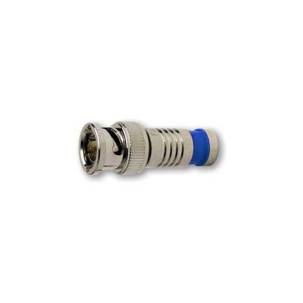 SealSmart BNC water proof coaxial compression connector for RG6 Quad shield cable; 75 ohm