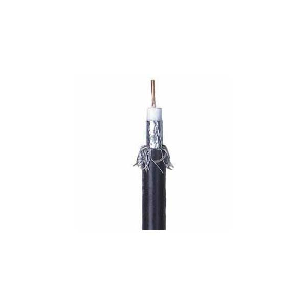 Belden Belden RG6 18AWG Solid Direct Burial Shielded Coaxial Cable - Black Default Title
