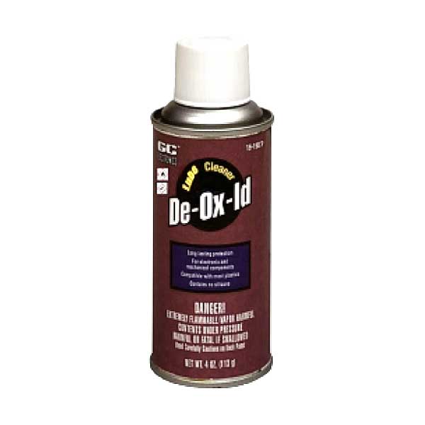 GC Electronics GC Electronics 19-1907 4oz De-Ox-Id Contact Cleaner and Lube Aerosol Spray Default Title
