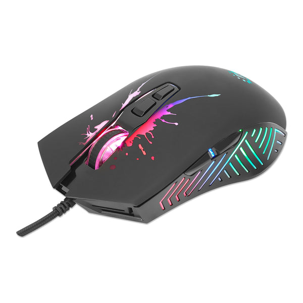 Manhattan Manhattan 190121 RGB LED Wired Optical USB Gaming Mouse Default Title
