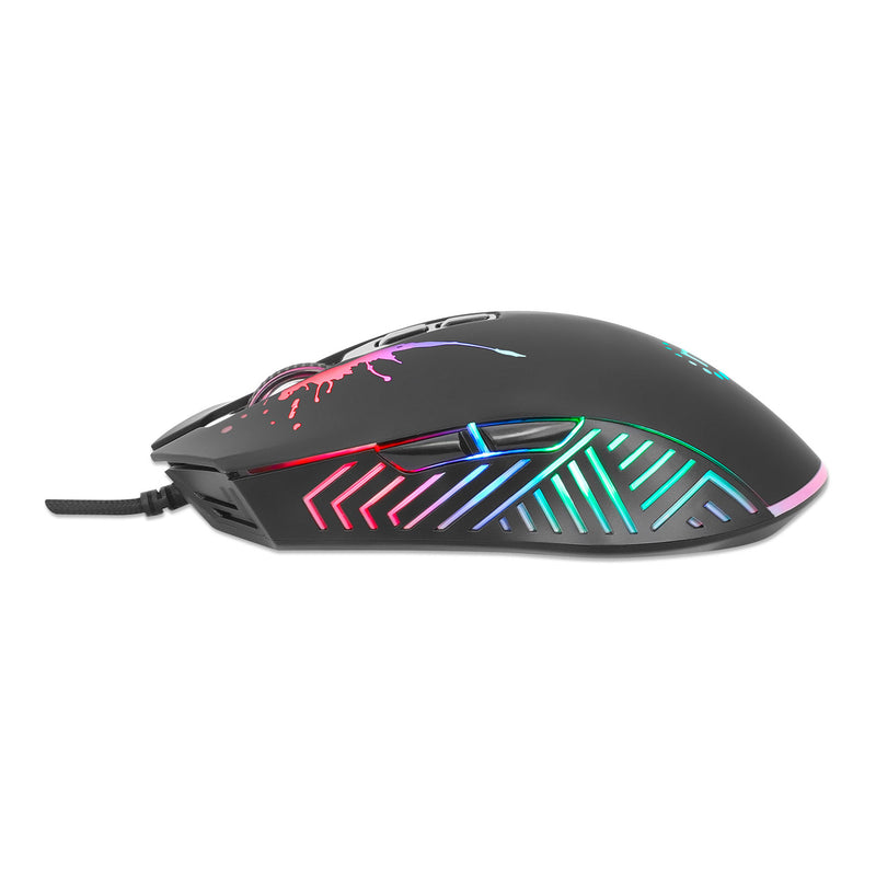 Manhattan 190121 RGB LED Wired Optical USB Gaming Mouse