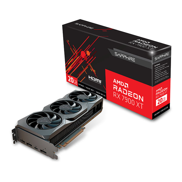 Sapphire Sapphire 21323-01-20G AMD Radeon RX 7900 XT Gaming Graphics Card with 20GB GDDR6 Default Title
