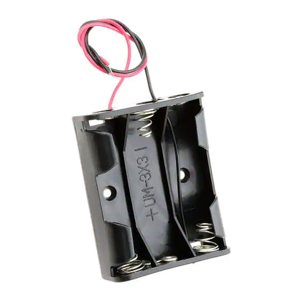 NTE Electronics NTE Battery Holder 3-AA side-by-side with 150mm(5.9in) wires Default Title
