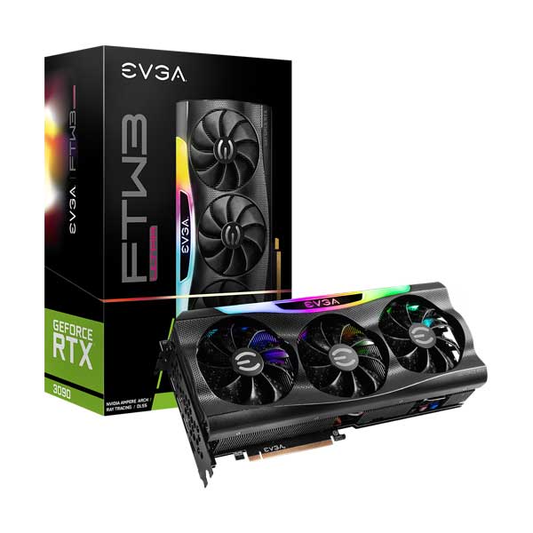 EVGA EVGA 24G-P5-3987-KR NVIDIA GeForce RTX 3090 FTW3 Ultra Gaming 24GB GDDR6X Default Title
