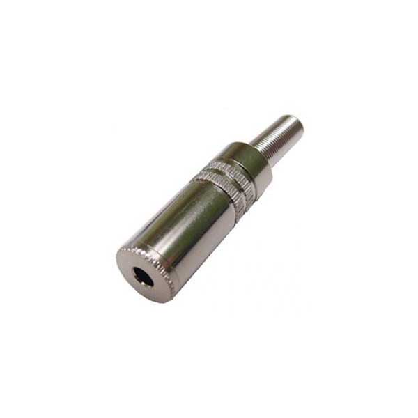 Calrad Calrad 3.5mm Stereo Inline Female Audio Jack with Strain Relief Default Title
