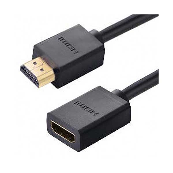 Calrad Calrad 35-734 6in 4K Slim HDMI Type A Male to HDMI Type A Female High Speed Adapter Cable Default Title

