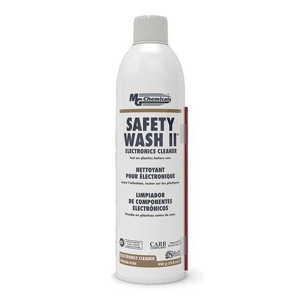 MG Chemicals MG Chemicals 4050A-250G Safety II Wash Electronics Cleaner, Aerosol, 16 oz. Default Title
