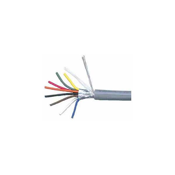 Tappan Wire & Cable Tappan 4306 24AWG, 6 Conductor, Shielded, RS232 Cable, Sold by the foot Default Title
