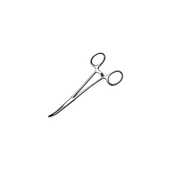 Xcelite 5.5" Curved Nose, Serrated Jaws, Seizer Forceps