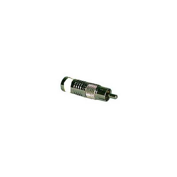 Philmore LKG RCA Male Compression Connector for RG6 Cable (White) Default Title

