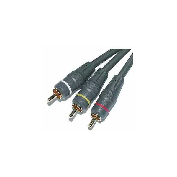RCA Oxygen Free Male to Male Digital Audio / Video Cable - 6'