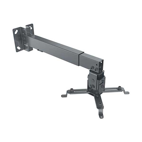 Manhattan 461207 Universal Projector Wall or Ceiling Mount with Tilt Swivel and Height Adjustment