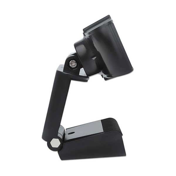 Manhattan 462006 2MP 1080p Full HD USB Webcam with Integrated Microphone and Adjustable Clip Base