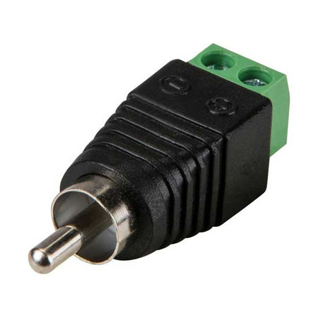 Philmore RCA Male to Screw Terminal Connector