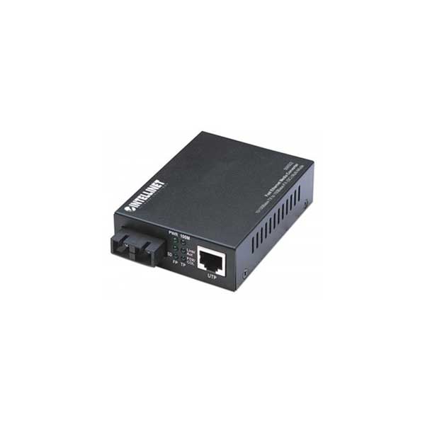 Intellinet 506502 Fast Ethernet (SC) Multi-Mode Media Converter