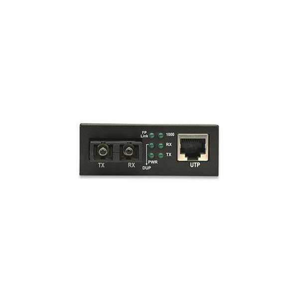 Intellinet 506533 Gigabit RJ45 Port to (SC) Multi-Mode Port Network Media Converter