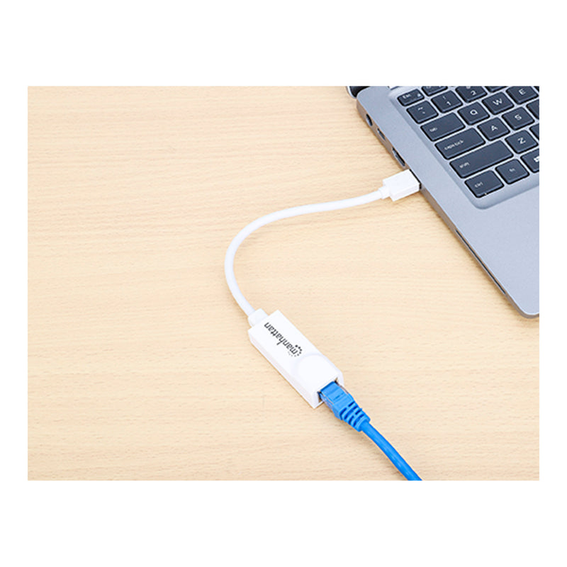 Manhattan 506847 USB 3.0 Gigabit Ethernet Adapter (10/100/1000 Mbps)
