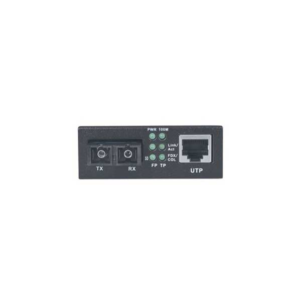 Intellinet 507332  Fast Ethernet (SC) Single-Mode Media Converter